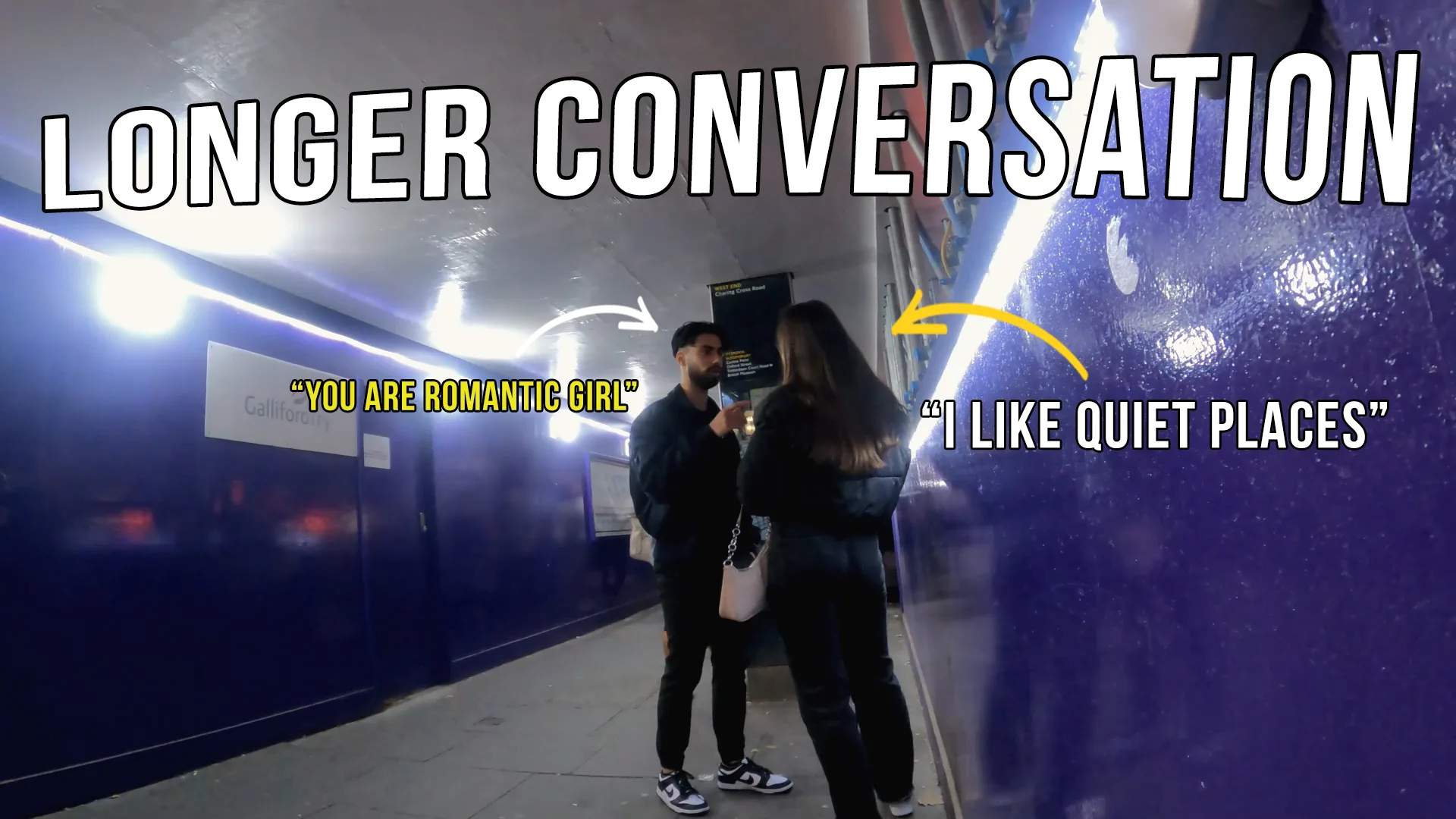 How To Have Longer Conversations With Beautiful Girls (London Cold Approach Infield)